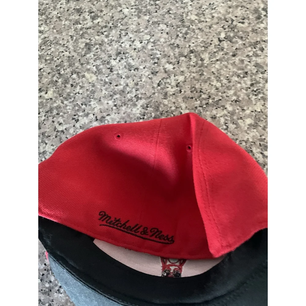Mitchell & Ness Chicago Bulls Fitted Hat Size 7 1/2 Windy City 20th Anniversary